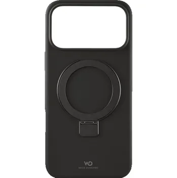 Pouzdro na mobilní telefon White Diamonds Mag Urban Stand Case, kryt pro Apple iPhone 17 Pro Max, MagSafe kompatibilní, černý