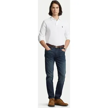 Oblečení a móda Polo Ralph Lauren Polokošile 710681126001 Bílá Slim Fit XL