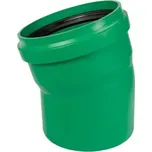 MIDAS KG 2000 PP koleno DN 200/15° SN16 , zelená