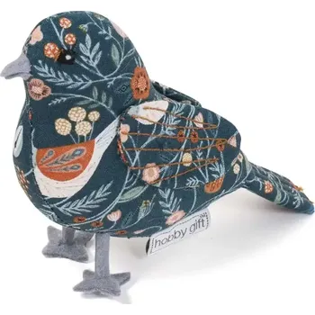 Jehelníček - Ptáček (Ručně vyrobený jehelníček - ptáček)