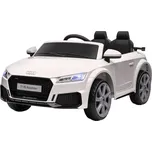 Dětské elektrické autíčko s funkcí zpětného chodu | bílé