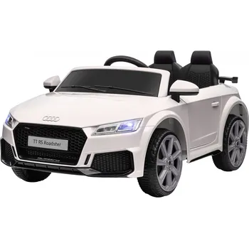 Dětské elektrovozidlo Dětské elektrické autíčko s funkcí zpětného chodu | bílé