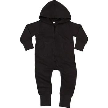 Chlapecká zimní kombinéza Babybugz Jednovrstvý dětský overal z mimořádně měkkého úpletu 250 g/m Barva: Black, Velikost: 6-12 měsíců BZ25