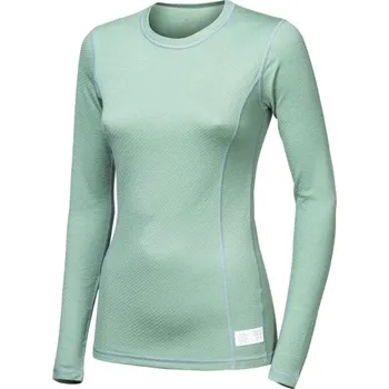 SENSOR MERINO DF dámské triko dl.rukáv basil green - M