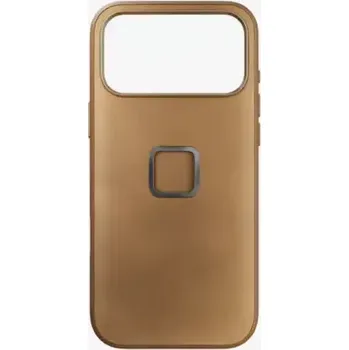 Pouzdro na mobilní telefon Peak Design Everyday Clarino Case iPhone 17 Pro Tan