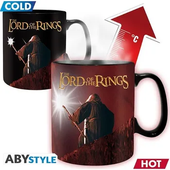 Hrnek, teplem měnící se - Lord of the Rings You Shall Not Pass - 460ml