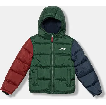 Dětská móda Dětská bunda Levi's CORE PUFFER 9EH924.B zelená 79X, vel. 164