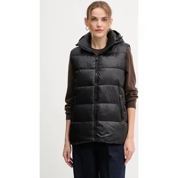 Dámská vesta Vesta Pepe Jeans černá barva, zimní, PL4024359 99X, vel. L