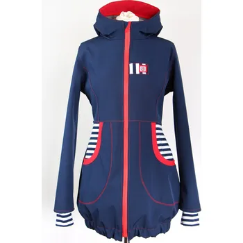 Člun Dámský softshellový kabát Sailor balónový vzhled Velikost: 38