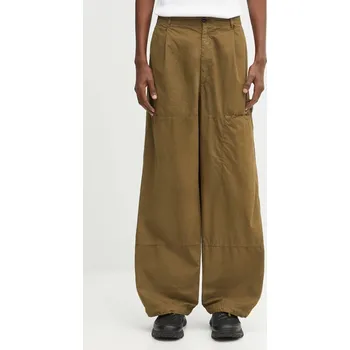 Dámské kalhoty Bavlněné kalhoty C.P. Company, 54, zelená, 91X