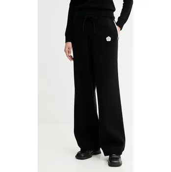 Dámské kalhoty Kalhoty s příměsí vlny Kenzo FF62PA6003LF černá 99A, vel. M