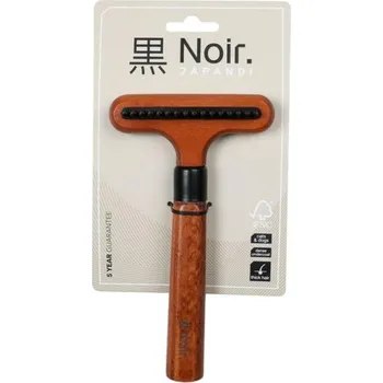 Péče o srst a drápky Ebi NOIR JAPANDI Hřeben příčný 16 zubů 17,5x9,5x3,5cm