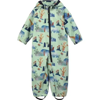 dívčí zimní kombinéza Color kids CK softshell suit - AOP