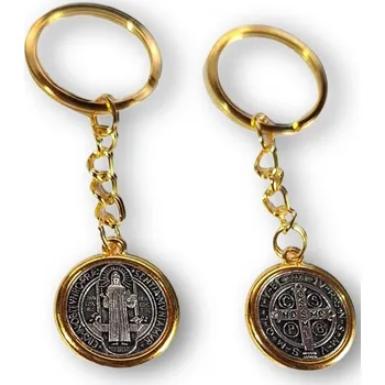 Klíčenka se sv. Benediktem – 8 cm
