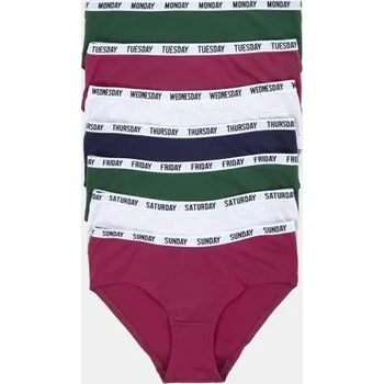 Kalhotky Sinsay - Sada 7 kusů kalhotek - vícebarevná - 232FX-MLC - 232FX-MLC-XL