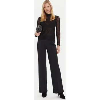 Dámská halenka Morgan Halenka 252-TMESH Černá Slim Fit L