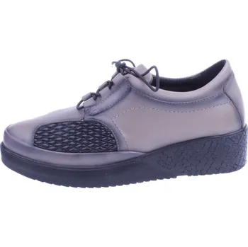 Dámské polobotky EFFE TRE SHOES Boty Effe Tre 204 šedé dámské kožené polobotky Velikost: 39