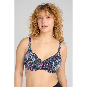 Dámské plavky Plavková podprsenka Triola 88268 - BLV04/černá / 100E f88268-04