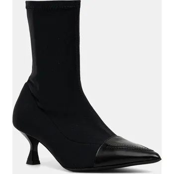 Dámské kozačky Nízké kozačky Love Moschino dámské, černá barva, na podpatku, JA21105G0NIM100A 99X, EUR 36