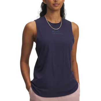 Dámské oblečení Tílko Under Armour UA Varsity Tank 6005631-410 Velikost XL