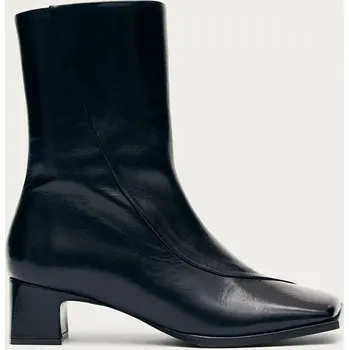 Dámské kozačky Kožené kotníkové boty Alohas Chantal S100988.01 černá 99X, EUR 40