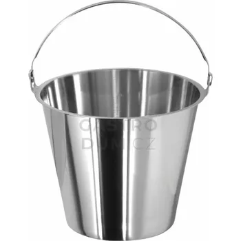 kbelík PADERNO vědro s podstavou (Ø310 mm, 12 l) nerez