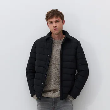 Reserved - Vatovaná bunda s&nbsp;límcem - antracitová - 7144H-86X - 7144H-86X-XL