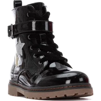 Dívčí kozačky XTI LAKOVANÉ KOZAČKY 151386 ČERNÉ (33) - 8447393114914