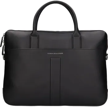 Pánská aktovka Pánská taška na notebook Tommy Hilfiger Ragnar - černá