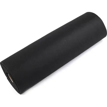Plsť / filc šíře 50 cm, barva 7 (F77) černá
