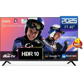 Televizor CHiQ L40FT TV 40", FHD, smart, Google TV, dbx-tv, Dolby Audio, Frameless L40FT