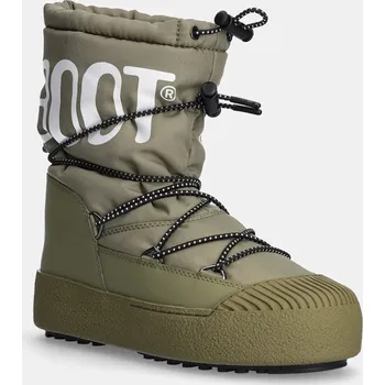 Dámská zimní obuv Sněhule Moon Boot MB MTRACK POLAR NYLON zelená barva, 80D2440080 M006 80D2440080.M006.M 91X, EUR 44