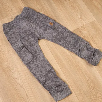 Chlapecké kalhoty Chlapecké kalhoty grey boy 128 / 8 let