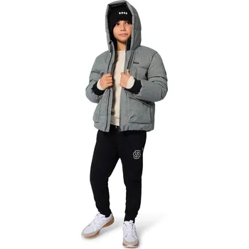 Chlapecká bunda Dětská bunda BOSS J52394.114.150 šedá 90X, vel. 114