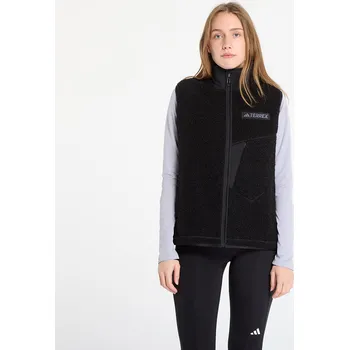 Dámská vesta Vesta adidas Terrex Xploric High Pile Fleece Vest Black/ Black S
