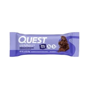 Quest Nutrition Overload Protein Bar 61 g - chocolate explosion + Sleva 3 % pro registrované