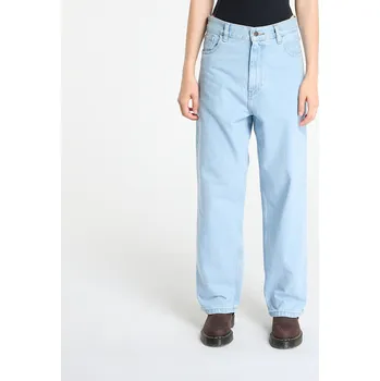 Džíny Carhartt WIP W' Brandon Pant Blue Heavy Stone Bleached L