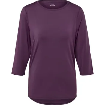 Pánské tričko 712271 - Tchibo - Funkční triko s 3/4 rukávem - pro ženy - vel. L 44/46 - barva: fialová