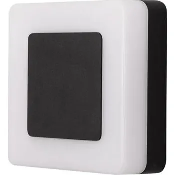 Venkovní osvětlení Nova Luce Venkovní hranaté nástěnné svítidlo TUNE - 9 W, 620 lm, 3000 K, bílo-černé NV 9529721