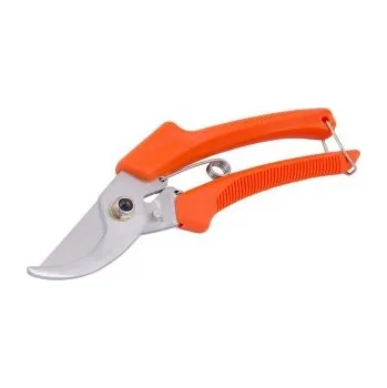 Pracovní nůž Nůžky zahradní MASTERTOOL 195 mm, PVC rukojeti, čepele SK5 14-6127