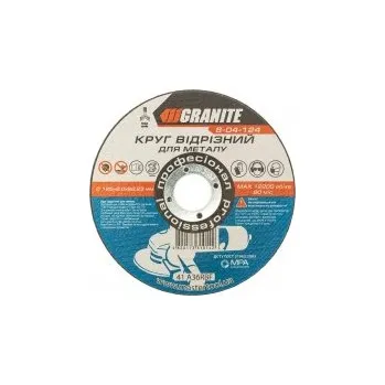 Řezný kotouč Kotouč řezný na kov GRANITE 125*2, 0*22, 2 mm 8-04-124