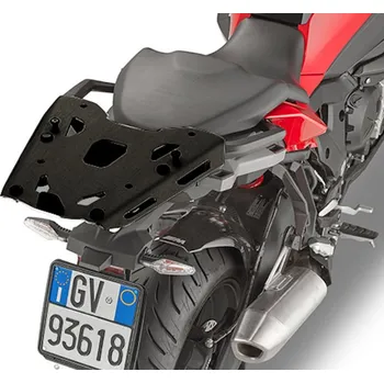 Nosič na motocykl a skútr KAPPA zadní nosič kufru BMW S 1000 XR 20-25 hliníkový MONOKEY - černá (KAPPA zadní nosič kufru BMW S 1000 XR 20-25 hliníkový MONOKEY - černá)