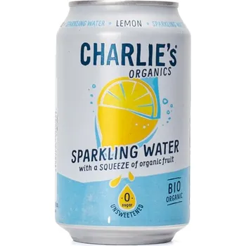Limonáda Charlie's Organics Perlivá voda Citrón