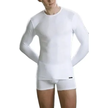 Pánské tričko Pánské tričko 214 Authentic Bílé - CORNETTE bílá XL