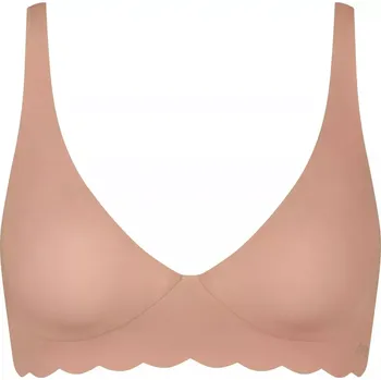 Podprsenka Dámská podprsenka ZERO Microfibre 2.0 Soft bra - Sloggi angora (6308) 000S