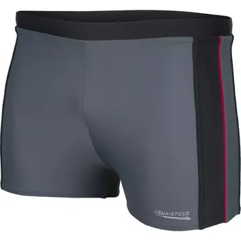 Pánské plavky Pánské plavky Jason M 423-136 šedá - Aqua Speed S