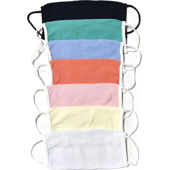 Čepice Dvouvrstvá rouška s možností vložení kapesníku mix - GEMINI UNI tyrkys