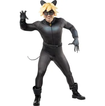 Karnevalový kostým Funiglobal - Kostým Cat Noir pro muže - Ladybug - L