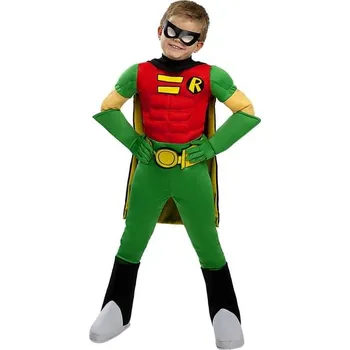 Karnevalový kostým Funiglobal - Kostým Robin pro děti - 5-6 years
