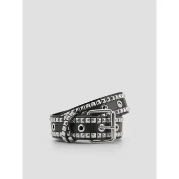 Dámské kalhoty Pásek z napodobeniny kůže - XS/S - House - černá - 849GQ-99X